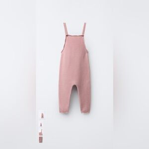 Zara knit overalls